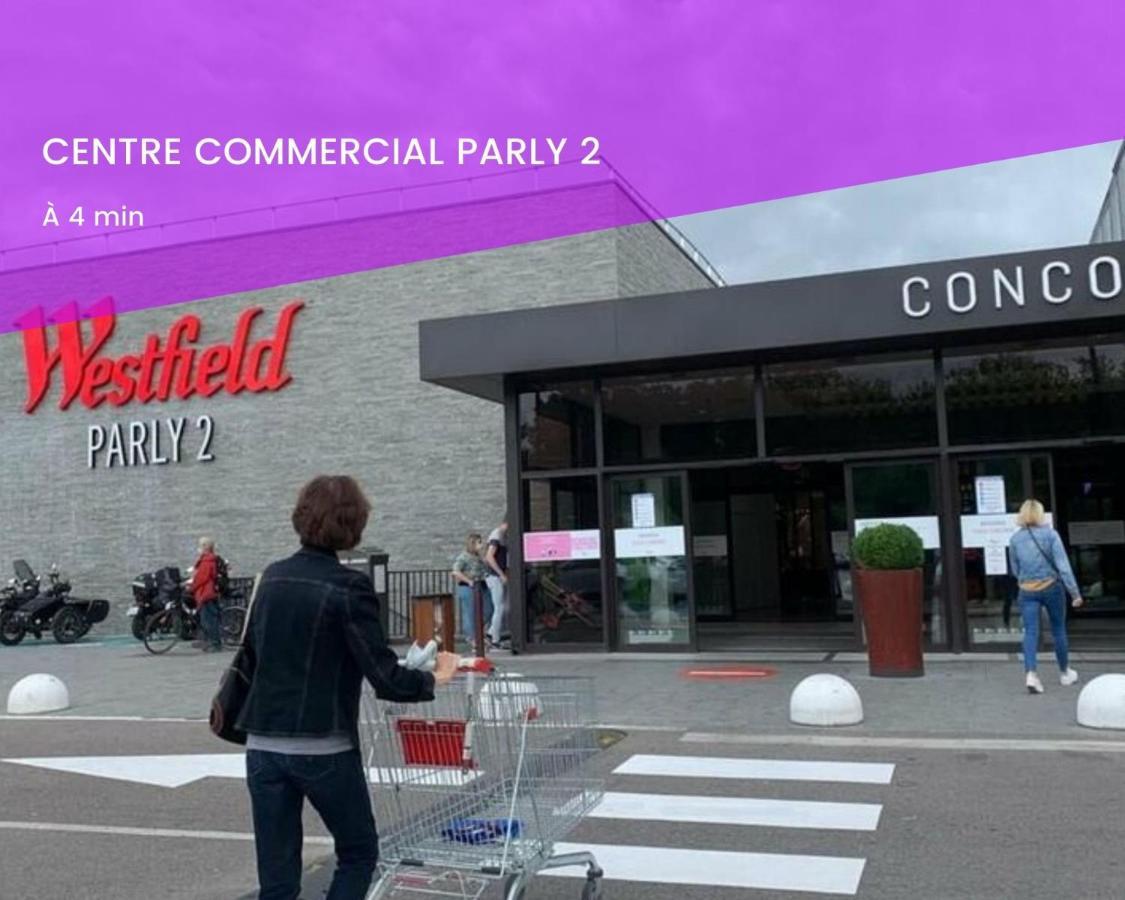 Le Cocon Des Couples Tout Proche Versailles - En Face De L'Hopital Mignot Le Chesnay  Exterior photo